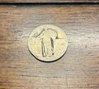 One Standing Liberty quarter - No Year