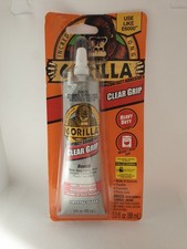 Gorilla Clear Grip Contact Adhesive Bonding Glue Waterproof - 3 oz