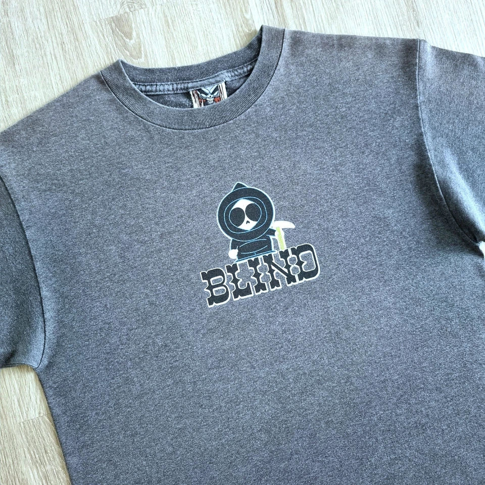 Camisa De Colección CIEGA Patinetas M Skate South Park Birdhouse Baker Abatible Dibujos Animados Foto 2 de 4