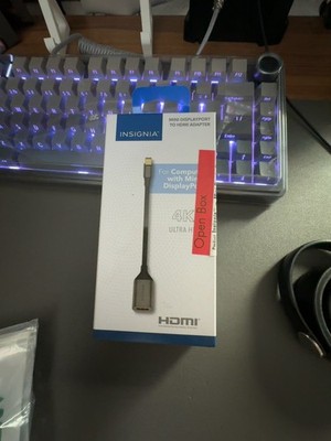 Insignia Mini DisplayPort to HDMI Adapter - Black