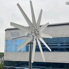Windkraftanlage Windgenerator Windturbine Windkraft 10 Blatt 5000W 48V DE