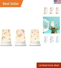 Set of 3 Unicorn Party Coverlets for Baby Rest & Rest+ - Vibrant Nursery Decor