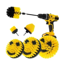 7 Pcs Drill Brush Attachment Set, Power Cleaning Scrub Brush Kit with Extend ...