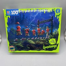 VTG 1996 Goosebumps Ghost Camp 45 - 100 Piece Jigsaw Puzzle Complete