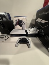 Sony PlayStation 5 Pro 2TB White Gaming Console With 4 Controllers