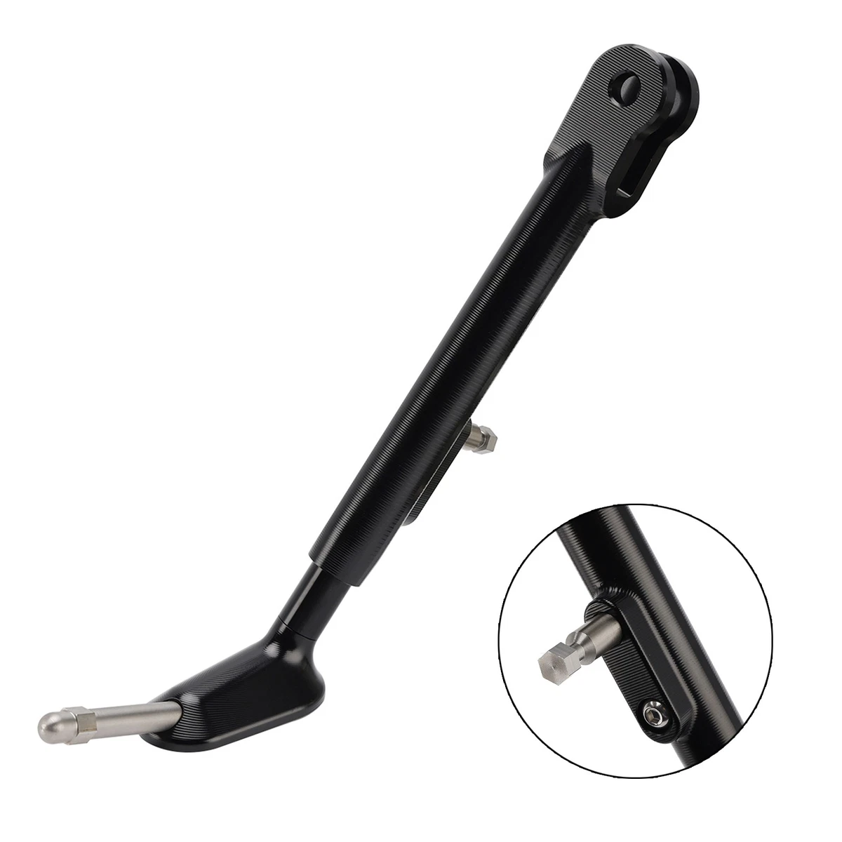 Cavalletto Laterale Estensione Per Yamaha MT-07 / MT07 (2014-2021) - Alluminio CNC Oro, Piastra Allarga Appoggio