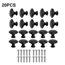 40 Pcs Stainless Steel Handle + Screws Kits For Cabinets, Drawers, Bathroom