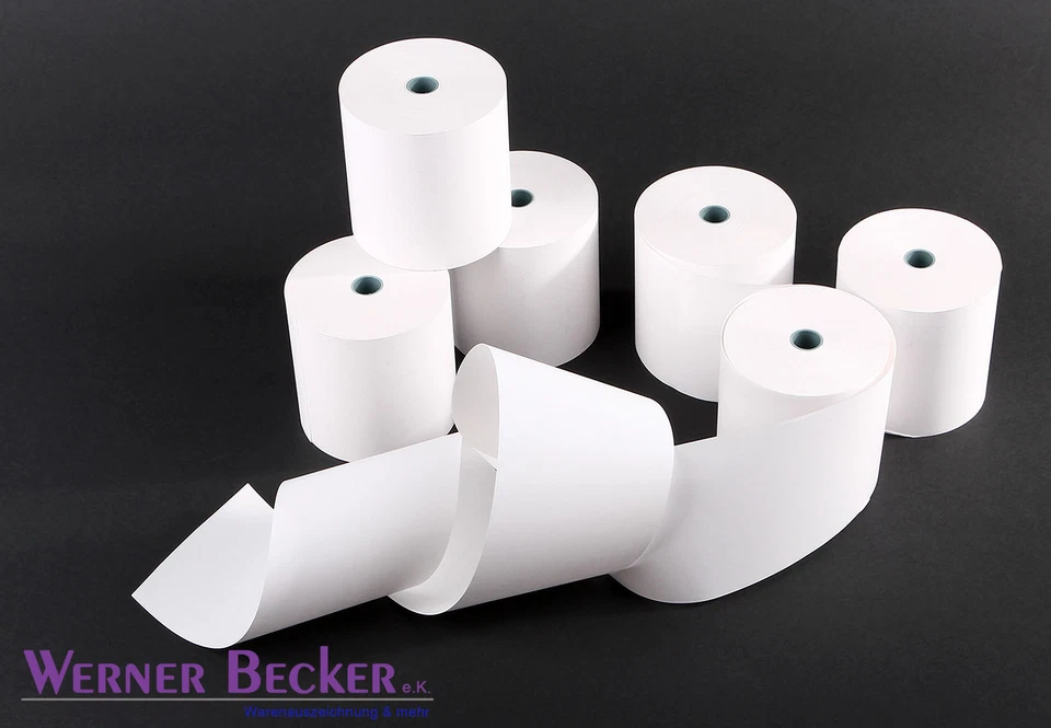 57 mm x 18 m, Kern 12 mm Ø 39 mm, Thermo blanco Kassenrollen Thermorollen