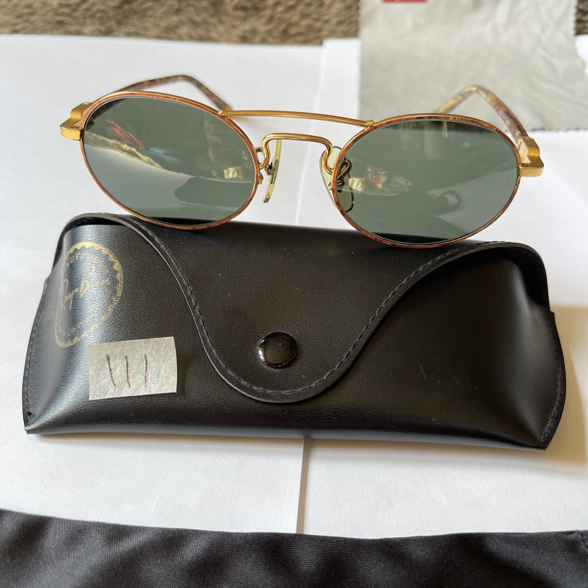 小物 Vintage B&L Ray-Ban W2008 Chaos Oval Ray-Ban W2008 Chaos Oval Sunglasses