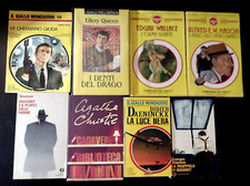 lotto stock 8 libri romanzi gialli / titoli in foto / AA8