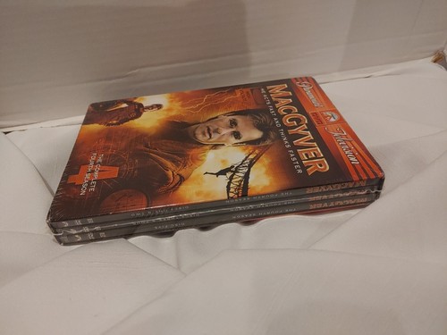 Macgyver the Complete fourth season (DVD 5-disc set) NEW SEALED - Picture 3 of 4