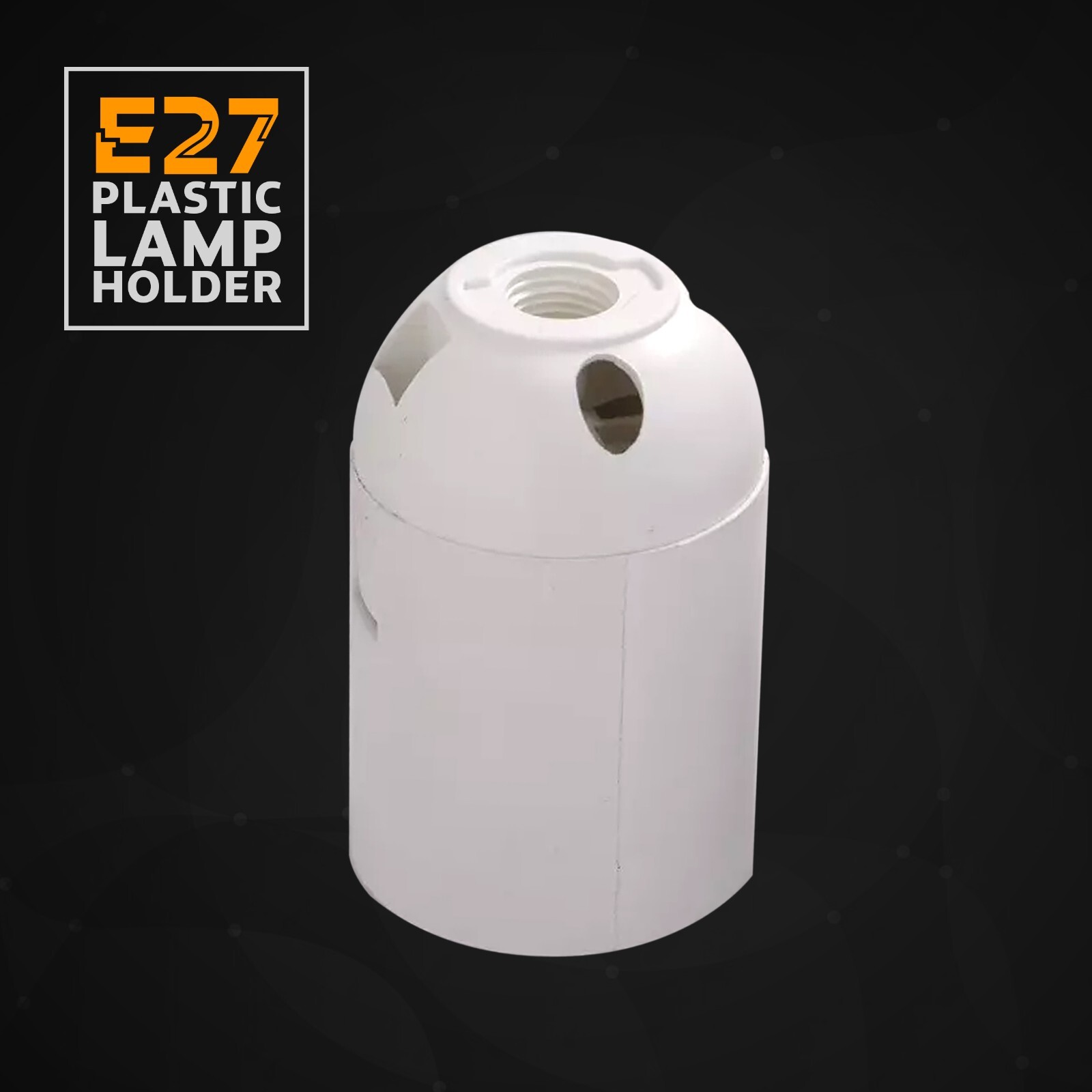 E27 Edison Screw Socket Pendant Ceiling Light Lamp Bulb Holder Lampshade UK