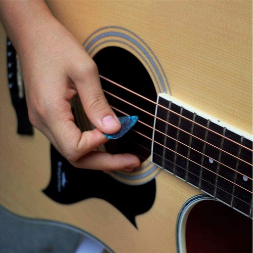 200x Acoustic Bulk Guitar Pick Plectrum Celluloid Electric Smooth Colorful USA - Picture 11 of 11