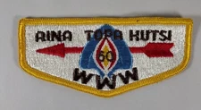 Vintage Patch Aina Topa Hutsi WWW Arrow