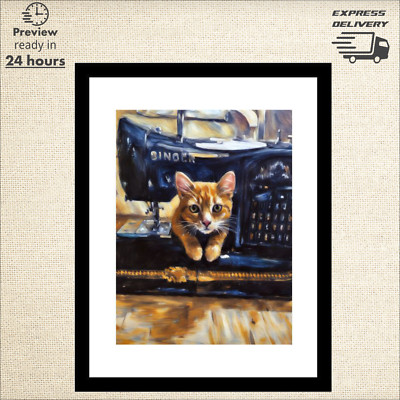 A4 GERAHMTES individuelles Haustierportrait Hund Katze Vogel Hamster Schwein Fisch personalisierter Druck