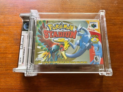 Pokemon Stadium 2 (Nintendo 64, 2001) Brand New Sealed, 9.4 A+ WATA Grade!