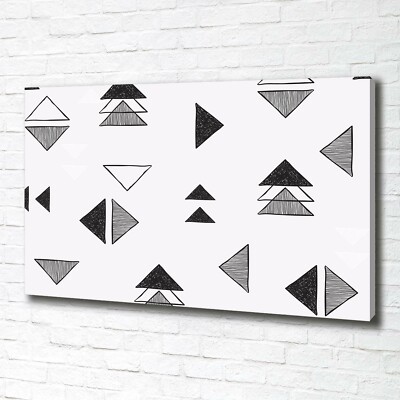 Leinwandbild Kunst-Druck 100x70 Bilder Sonstige Dreiecke