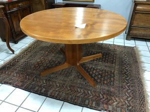 60er 70er Jahre Teakholz Esstisch Rund Ausziehbar Ohne Platte Danisch Ebay