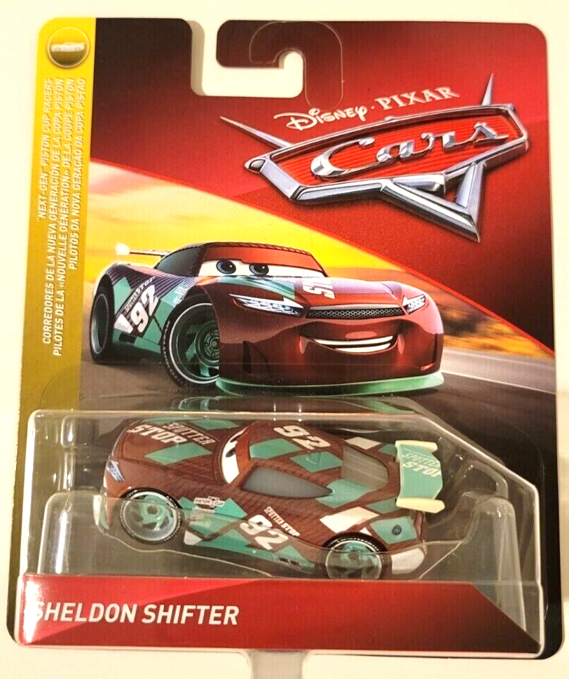 SHELDON SHIFTER カーズ ミニカー Disney Cars Sheldon Shifter Sputter Stop 92 Next Gen Diecast 1:55