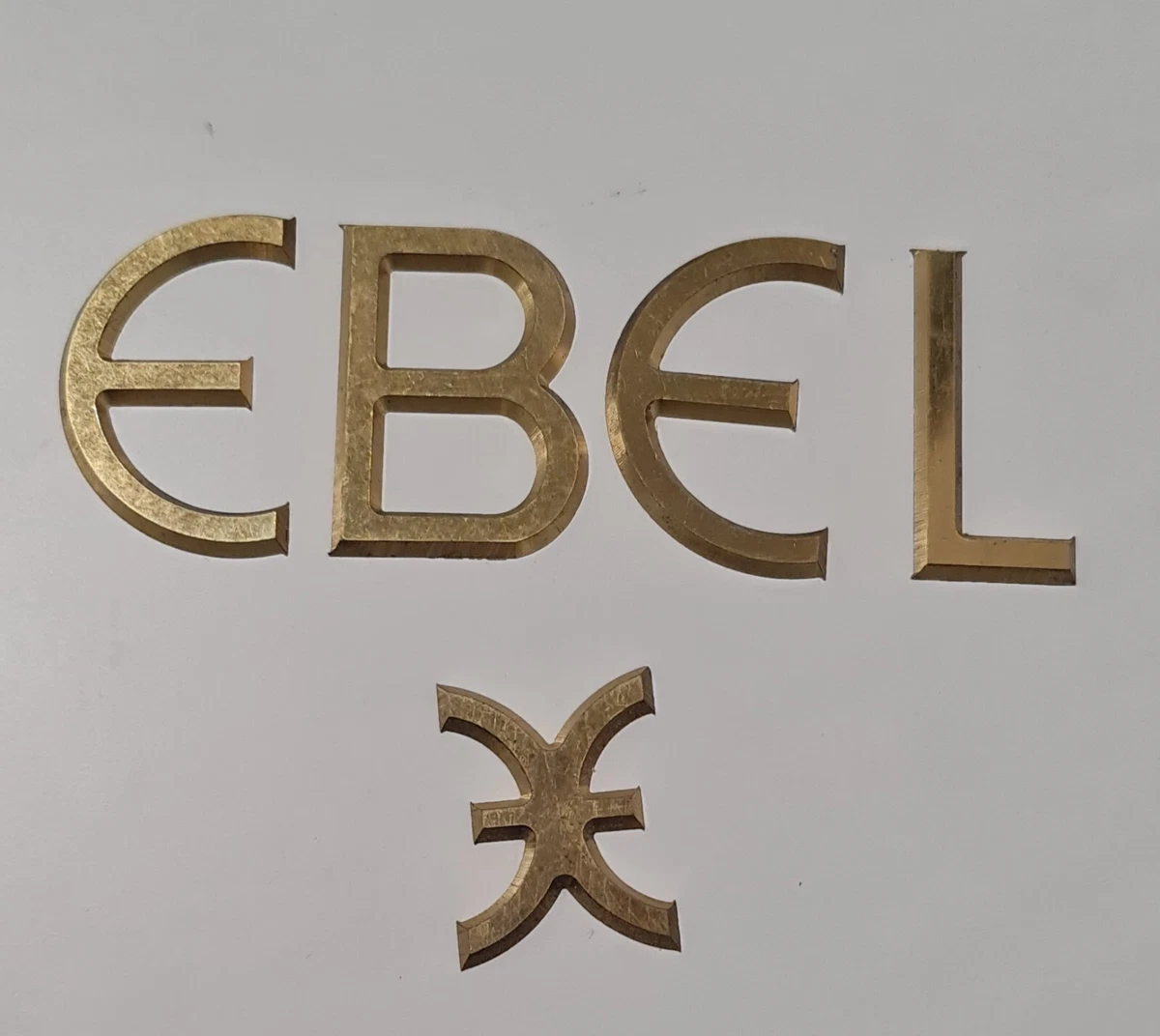 EBEL WATCHES EBEL METALLIC LOGO VINTAGE VERY RARE eBay