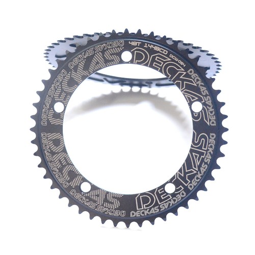 Deckas 144BCD Chainring Chainwheel Road Fixed Gear fixie Round Chainring 44T-58T - Picture 19 of 27