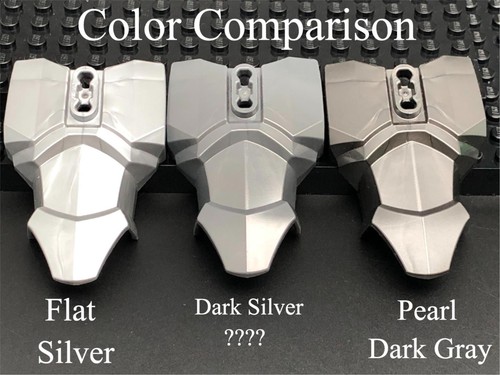 LEGO Brand Large Figure Torso Armor with 2 chest holes 90652 "ERROR" Dark Gray?? - Picture 4 of 4