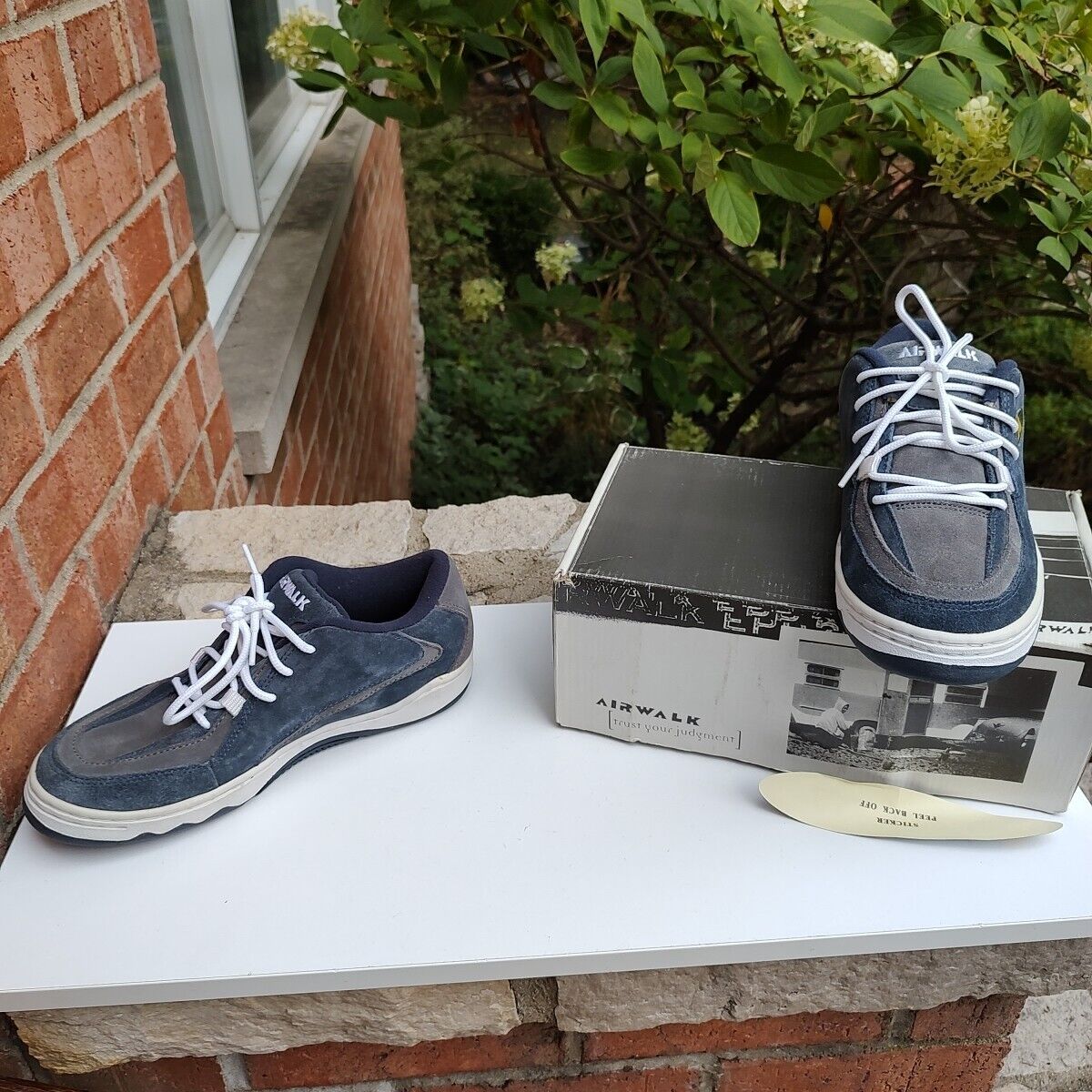 Vintage 90s Airwalk PROGRAM Shoes Size 8 Navy 90s skater Vintage 90s Airwalk PROGRAM Shoes Size 8 Navy 90s skater
