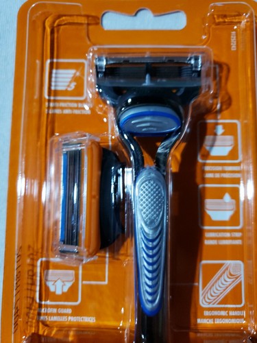 NUEVO Gillette Fusion 5 Recortadora de Precisión Manija de Afiler para Hombre + 2 Recargas de Hojas - Imagen 7 de 10