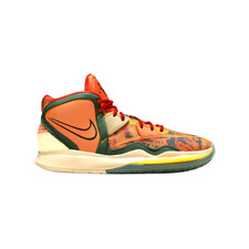 Nike Kyrie Infinity Basketball Sneaker Shoes Orange / Black / Green Size 11
