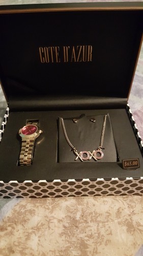 Watch/Necklace/earing Gift Set