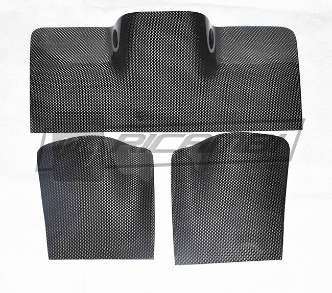 Ferrari 488 GTB & 488 Spider Carbon Fiber Rear Diffuser Flaps Covers