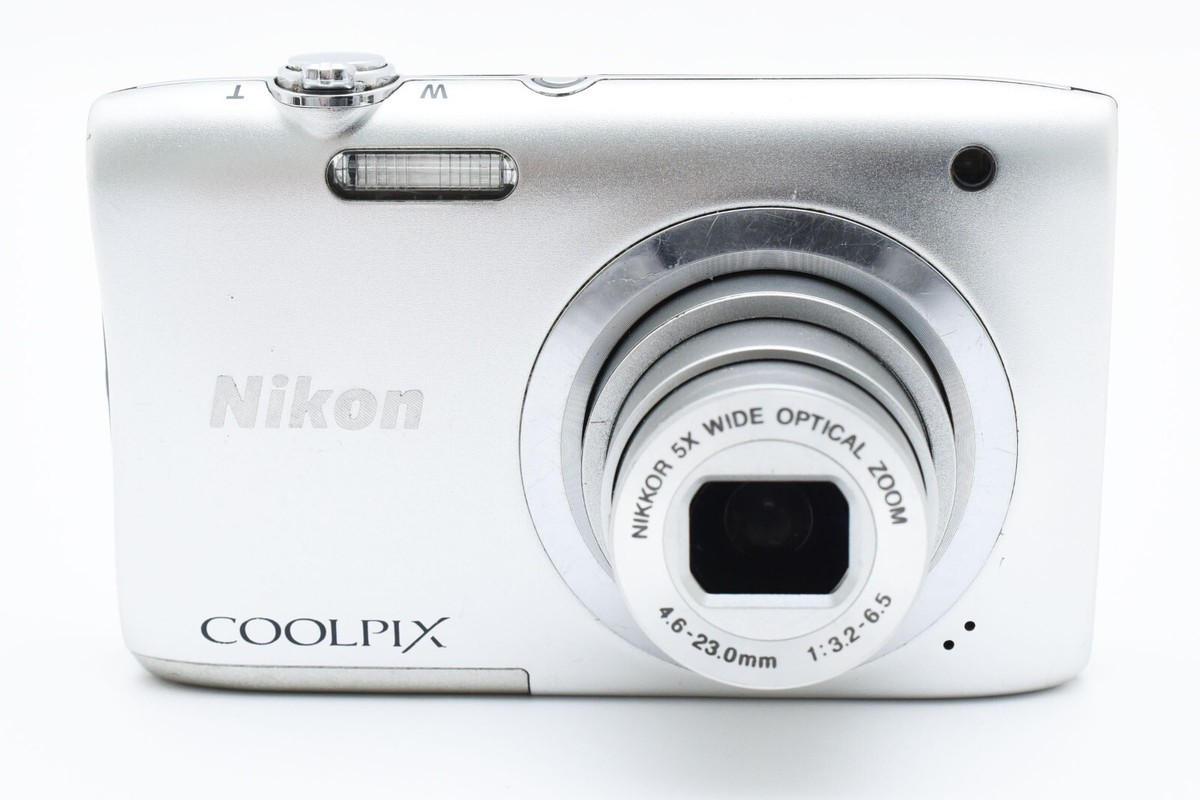 ■美品■ ニコン　Nikon COOLPIX A100　シルバー Amazon | Nikon デジタルカメラ COOLPIX A100 光学5倍 2005万