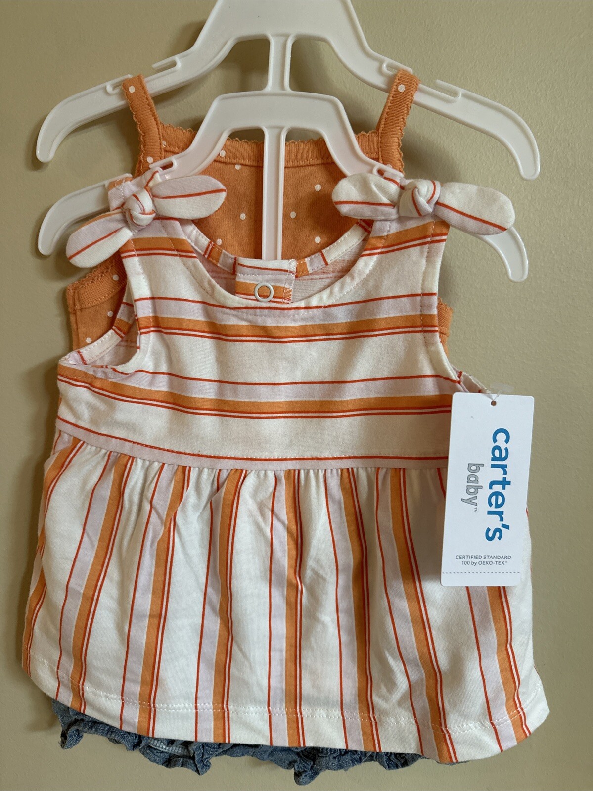 Juego de 3 fundas de pañales Carters Baby Carters para niñas