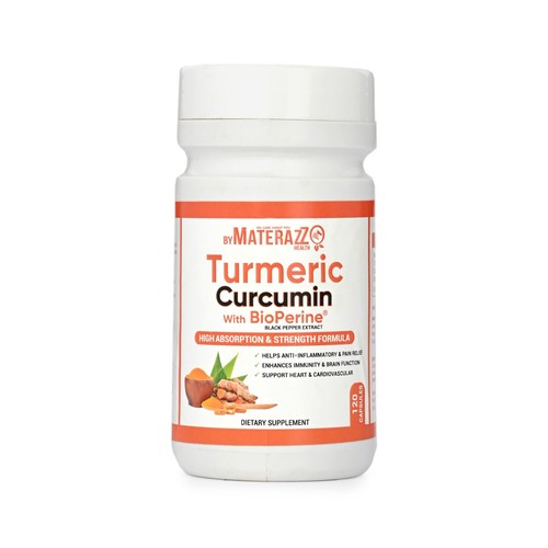 Turmeric Curcumin Bioperine 360 Caps Best Joint Relief Inflammatory FRESH NEW - Picture 4 of 4