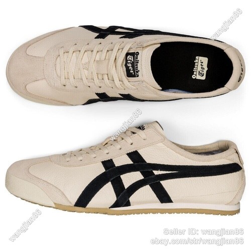 Scarpe unisex Onitsuka Tiger MEXICO 66 sneakers betulla/nero per uso quotidiano - Foto 8 di 48
