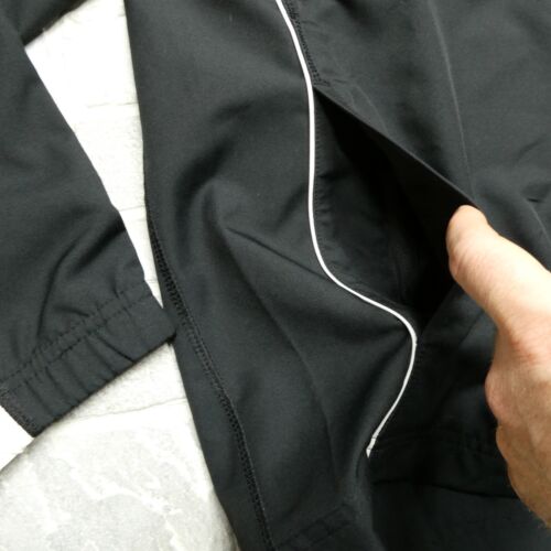 Nike Jacket Adult Large Black Full Zip Windbreaker Mock Neck Dri Fit Mens - Picture 6 of 11