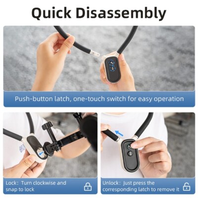 For POCKET 3 Camera Neck Mount with Phone Clip Capture Incredible Footages