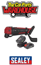 Image of Sealey CP20VMTKIT 20V 2x2.0Ah Cordless Oscillating Multi-Tool Kit