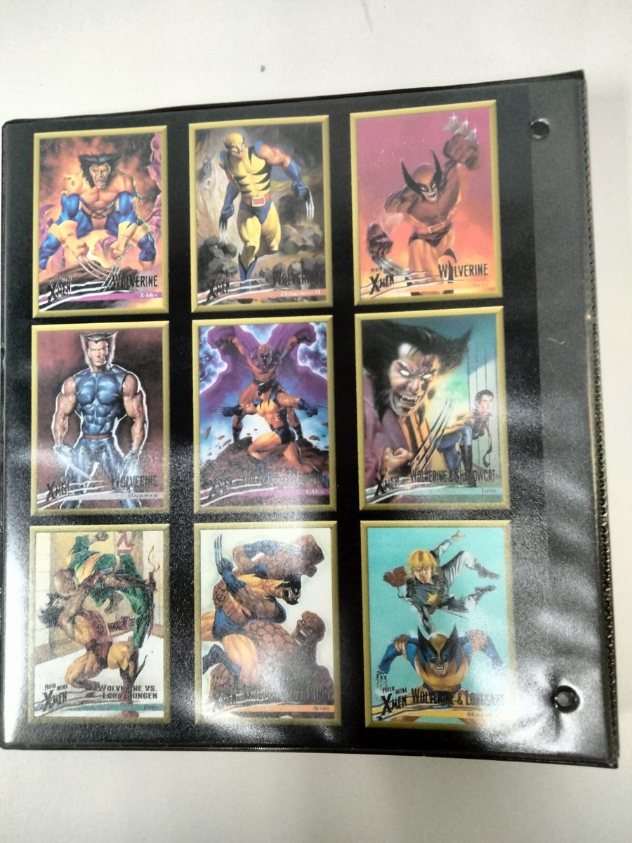 【トレカ】'96 Fleer Ultra X-Men wolverine【美品】 1996 Marvel Fleer Ultra X-Men Wolverine Cards | Complete