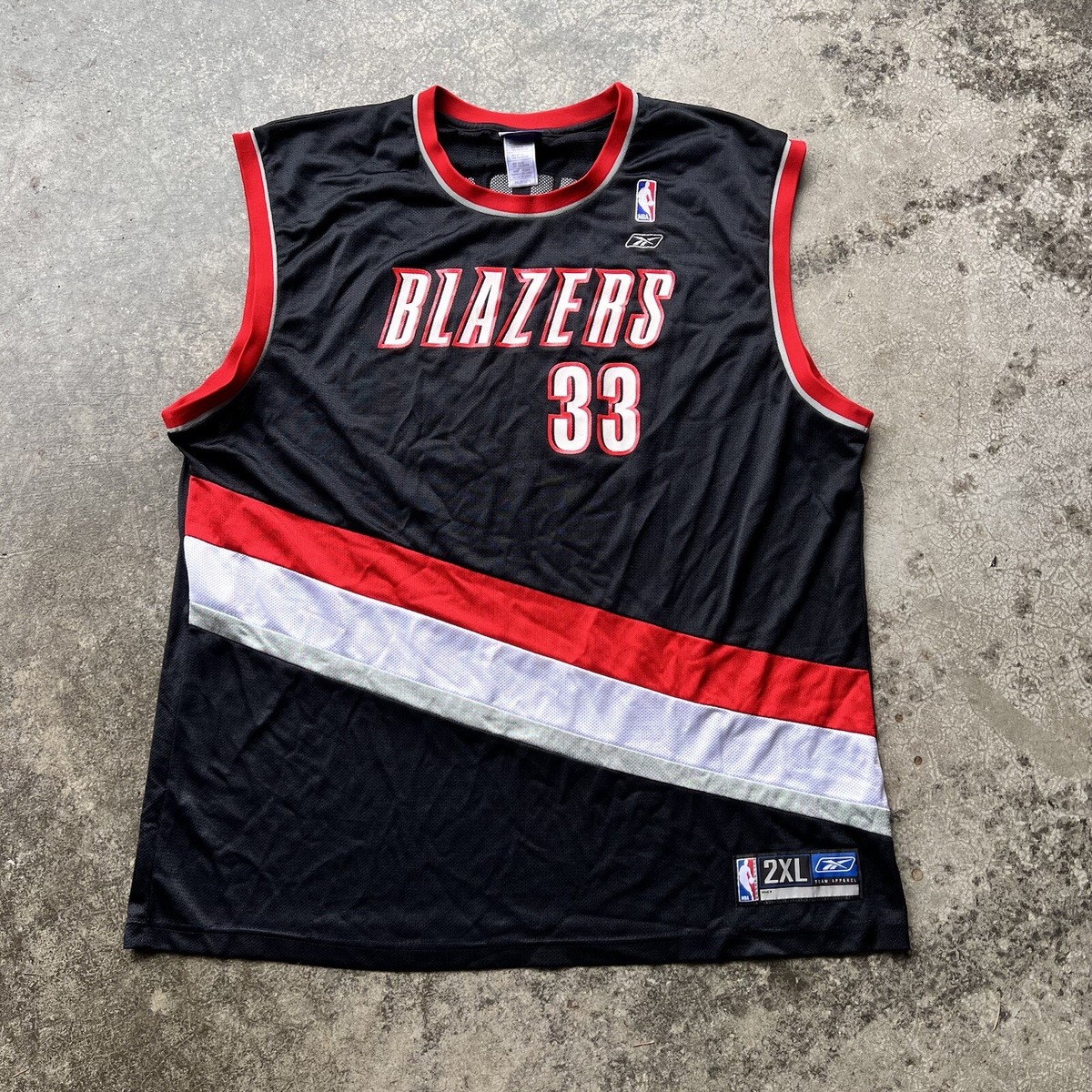 Vintage Reebok Portland Trailblazers NBA Shareef Abdur Rahim