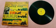Bob Keeshan Captain Kangaroo 10" 78 Five Train Engines / Six Little Taxis JS-286