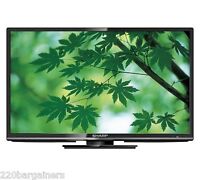 Sharp 24 Multi System Hd Led Tv Pal Ntsc 110 220 Volt Worldwide Use Lc-24le440m Sharp 24 Multi System Hd Led Tv Pal Ntsc 110 220 Volt Worldwide Use Lc-24le440m