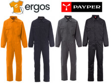 PAYPER COVER Tuta Tutone da Lavoro Completo con Zip Intera Meccanico Saldatore