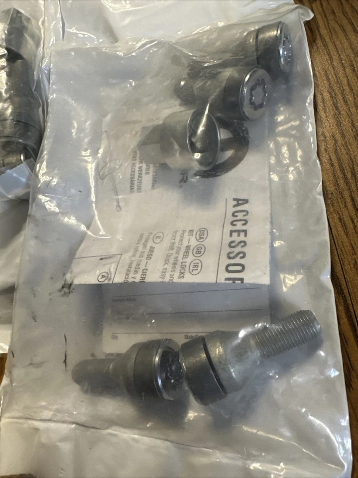2013-2020 Chrysler Dodge Jeep Wheel Lock Kit New Mopar OEM 82212978AC M12X1.25 - Image 2 of 2