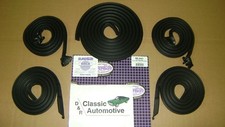 66-67 Chevelle 2Dr Hardtop Weatherstrip Kit Door Roof Rail Trunk Malibu USA MADE