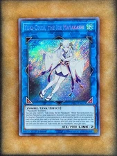 Yugioh Yuki-Onna the Ice Mayakashi HISU-EN037 Secret Rare 1st Ed NM
