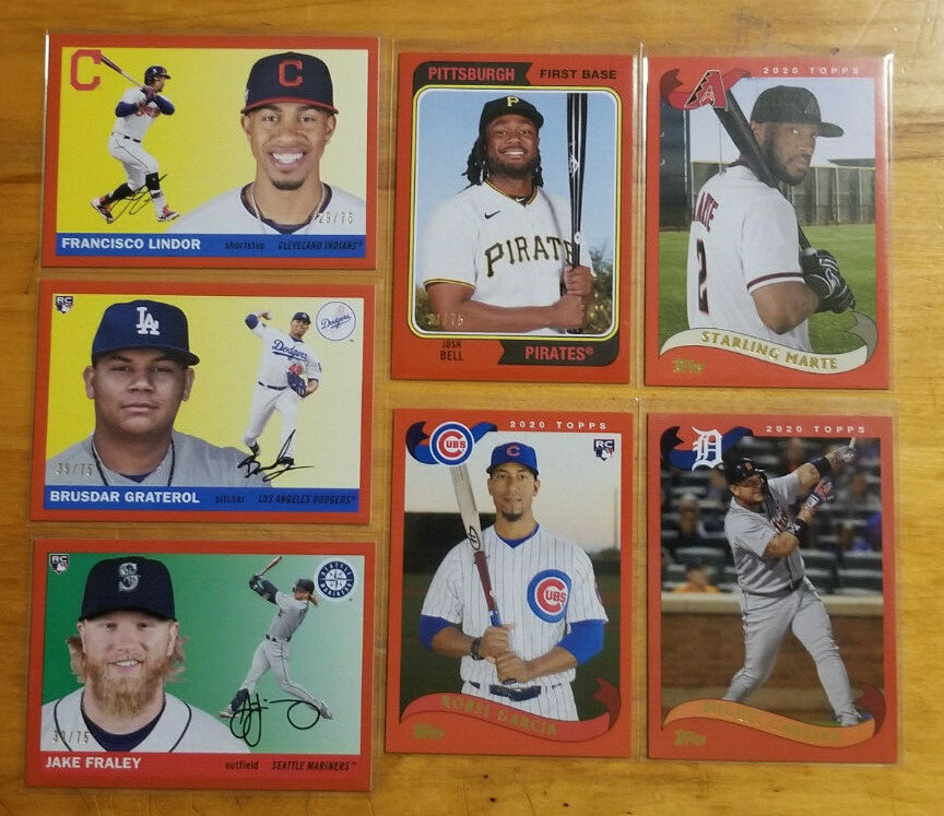 2020 Topps Archives Silver/99 Purple/175 Orange,Red/75 Blue/25 you pick choice