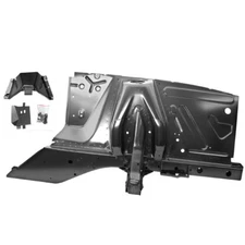 1967 68 Mustang Complete Shock Tower & Apron Assembly Left Side Dynacorn -3630S