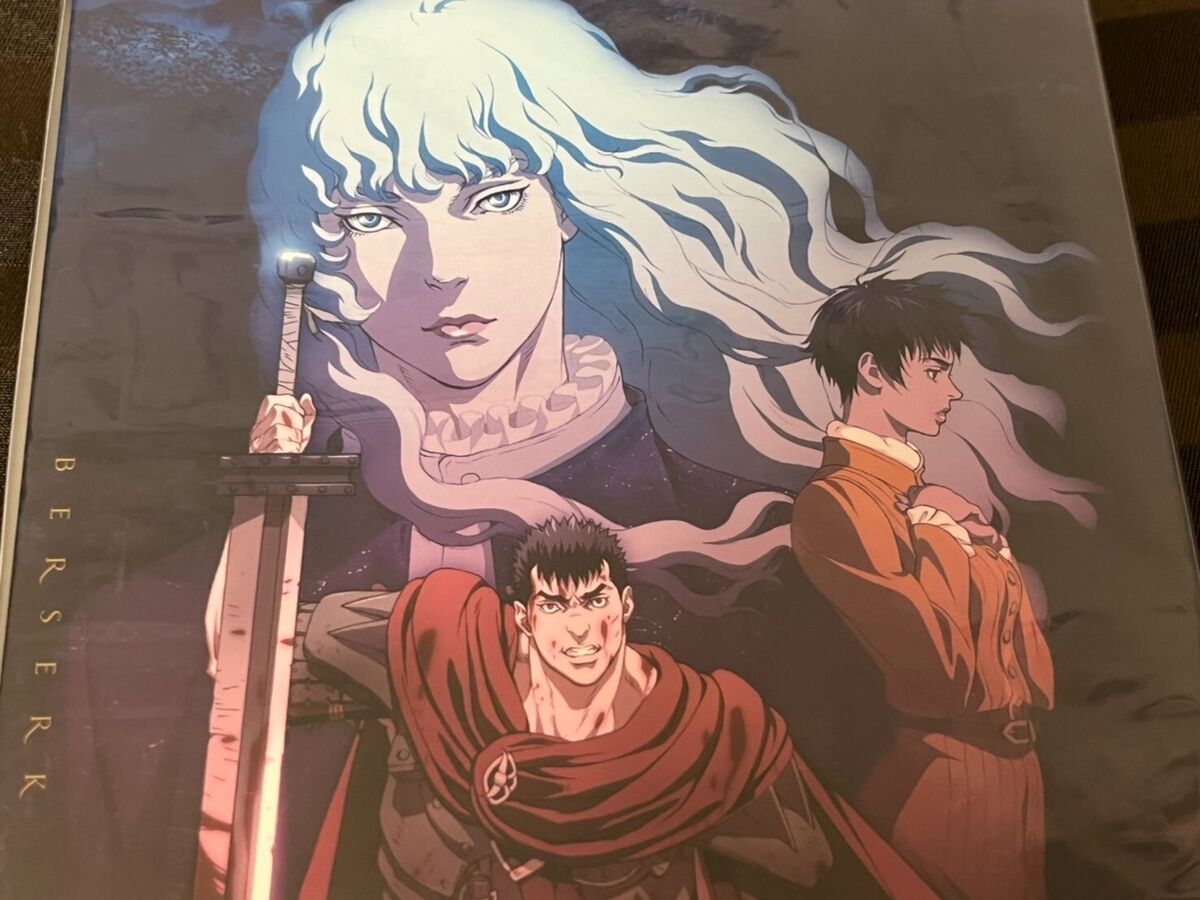 This cover art for the 1997 anime Blu-Ray made it seem like Guts