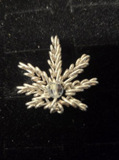 MARIJUANA Weed Leaf HAND CRAFTED Pendant Cannabis